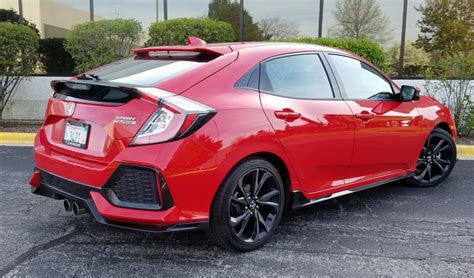 Honda Civic Hatchback 2017 Red - Best Honda Civic Review