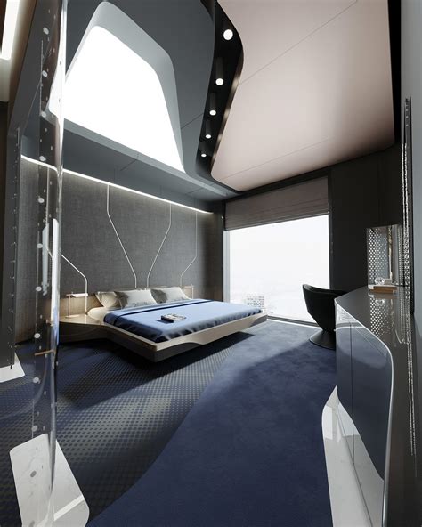 futuristic bedroom | Interior Design Ideas