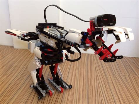 A Tyrannosaurus Rex Robot Building With Lego Mindstorms Ev3 Youtube Regarding Lego Mindstorm ...