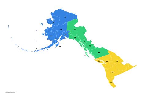 Alaska time zone map - pokurl