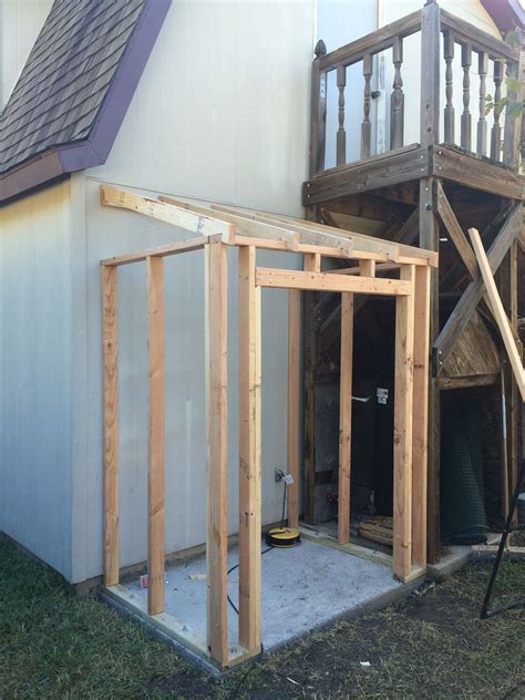 Building a lean to shed framing and siding – Artofit