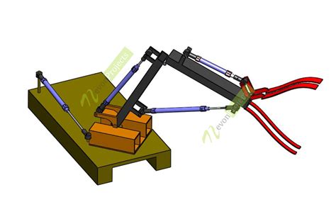 Pneumatic Powered Metal Pick and Place Arm Project