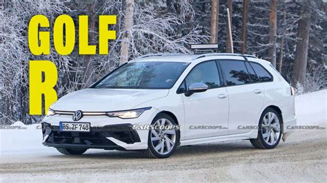 VW Golf R Prototype Proves The Hot Wagon Survives For 2025 – But Not Everywhere | Carscoops