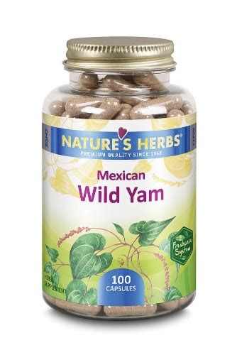 Nature's Herb Mexican Wild Yam Capsules, 100 ct - Kroger