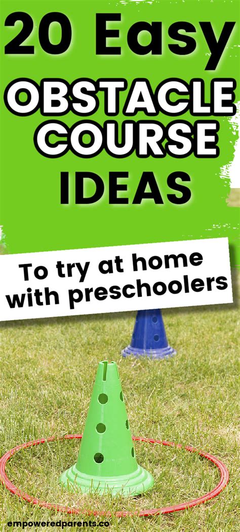 20 Simple Obstacle Course Ideas for Preschoolers | Blog Hồng