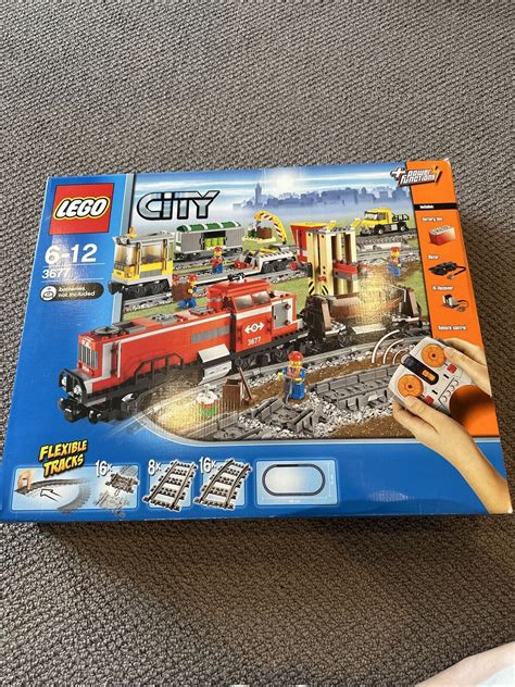 Lego City 3677 Red Cargo Train Brand New in Sealed Box 673419150651 | eBay