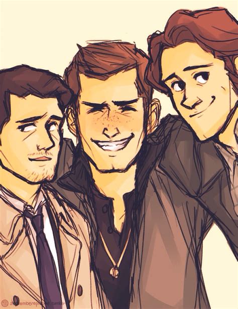 Castiel, Dean, and Sam - Supernatural shabiki Art (36398065) - fanpop