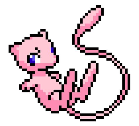 Pixel Mew by Eri-tchi on DeviantArt