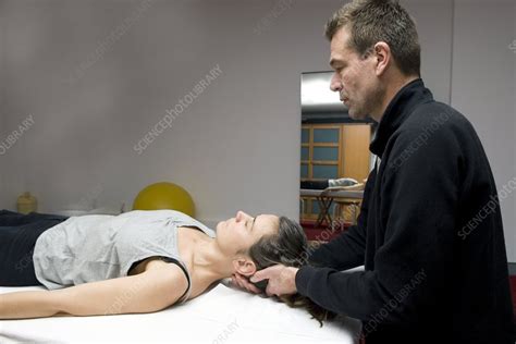 Relaxation therapy - Stock Image - C007/0376 - Science Photo Library