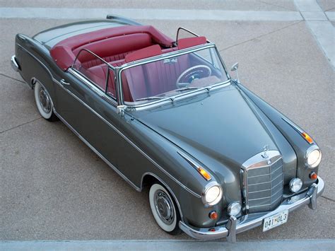 1958, Mercedes, 220 se, Cabriolet, Convertible, Classic, Cars Wallpapers HD / Desktop and Mobile ...