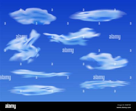 Cirrus cloud clouds Stock Vector Images - Alamy