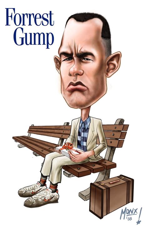 Forrest Gump (Forrest Gump) | Forrest gump, Forest gump, Cartoon movie characters