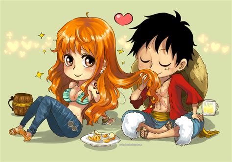 Luffy x Nami - Monkey D. Luffy photo (25917127) - fanpop