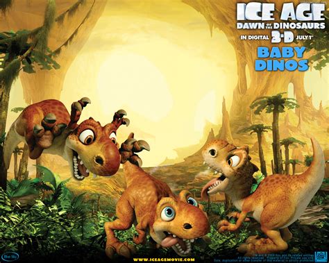 Koleksi Kartun Terbaik: Ice Age Down Of The Dinosaurs - Baby Dinos