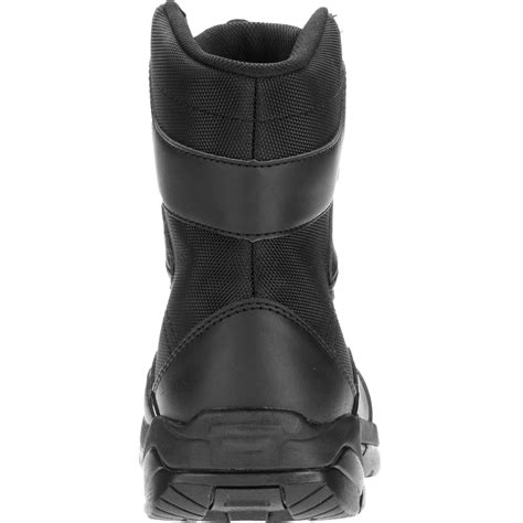 Mens Force Steel Toe Tactical Boot Waterproof Leather Military Combat Shoes New | eBay