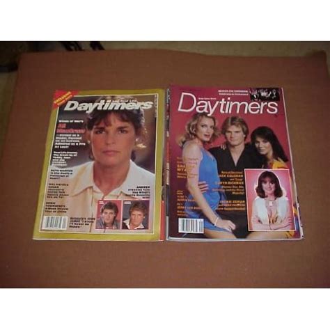 Daytimers Magazine and Real Life (Ali MacGraw, Dynasty, John James, Andrew Stevens, Volume 7 ...