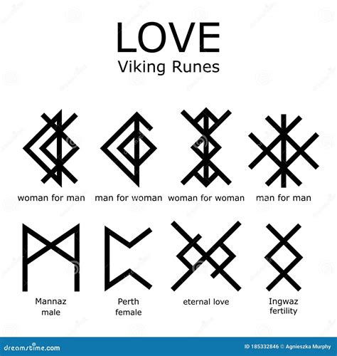 Love Rune Symbols - Fancy - Icelandic Jewelry | Alrun Viking Rune ...