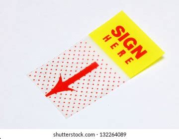 Sign Here Sticker Stock Photos, Images & Photography | Shutterstock