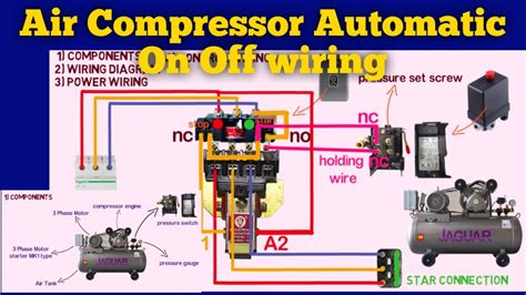 Wiring Diagram For Pressure Switch On Air Compressor