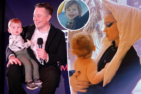 Elon Musk shares rare photos of his and Grimes' son during Twitter office visit - Page Six : r ...