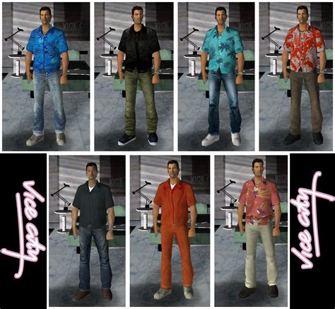 GTA Vice City custom skins pack by DeathCold [Grand Theft Auto: Vice City] [Mods]