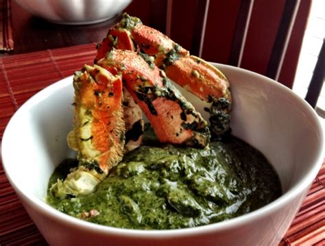 That's My Dish: Callaloo and Crab