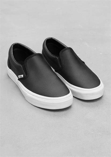 The 25+ best Black slip on shoes ideas on Pinterest | Slip on, Leather vans slip on and Black ...