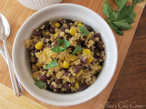 Quinoa and Black Beans – Tina's Chic Corner