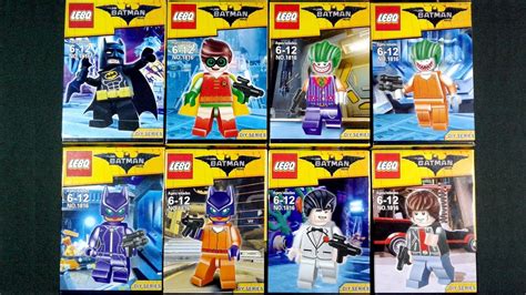 LEGO Batman Movie Minifigures (bootleg / knock-off) LEBQ 1816 - YouTube