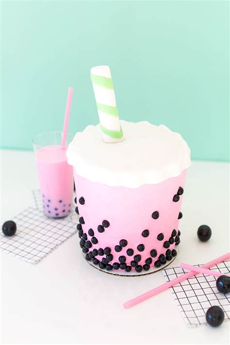 » Giant Bubble Tea/Boba Cake