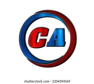 Design Logo Ca Background White By Stock Vector (Royalty Free ...