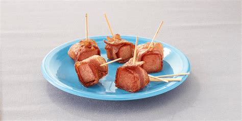 Bacon-Wrapped SPAM® Bites | SPAM® Recipes