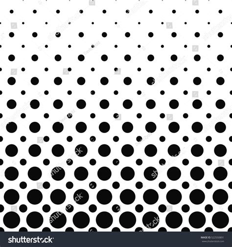 Black White Dot Pattern Design Background Stock Vector (Royalty Free) 522550891 | Shutterstock