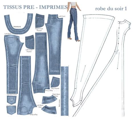 jeans pattern | Sewing Tutorials - Clothing | Pinterest