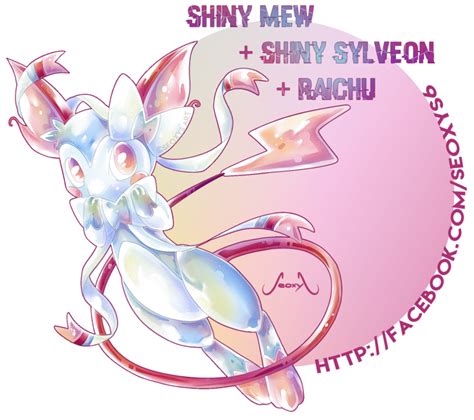 Shiny Mew X Shiny Sylveon X Raichu by Seoxys6 on DeviantArt Gladio Pokemon, Pokemon Fusion Art ...