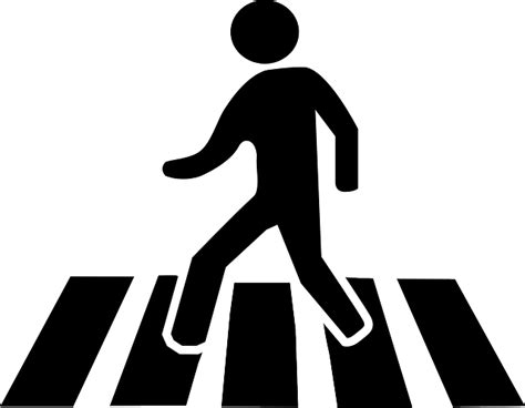 Download Pedestrian, Cross-Walk, Street. Royalty-Free Vector Graphic - Pixabay