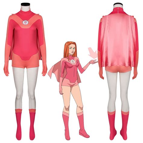 Invincible Atom Eve Cosplay Costume Hallowcos