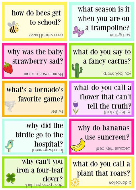 Printable Kids Jokes