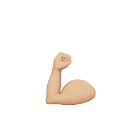 Flex Emoji Muscle Muscleemoji Sticker By Peachy Perkins | The Best Porn Website