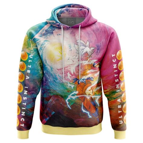 Trippy Ultra Instinct Goku Dragon Ball Z Hoodie - Anime Ape