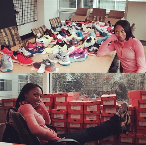 Sorry, Guys: Allyson Felix's Sneaker Collection Will Put You to Shame ...