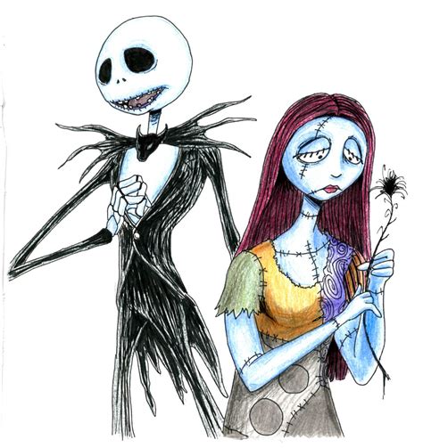 Jack and Sally by CrazyBassist on DeviantArt