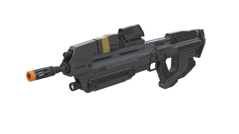 MA40 Assault Rifle - Halo 3D Model by MakerLab