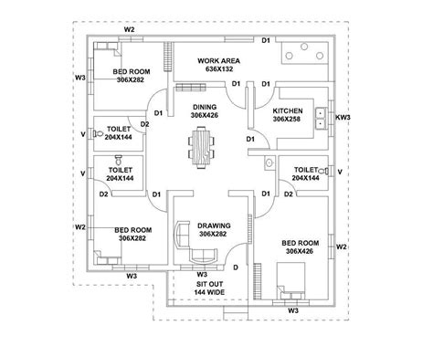 1187 Square Feet 3 Bedroom Low Cost Kerala Style Home Design and Plan - Home Pictures