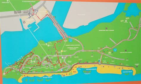 Getting to Sentosa Island - By Cable Car, Monorail, Car, Taxi or Boardwalk