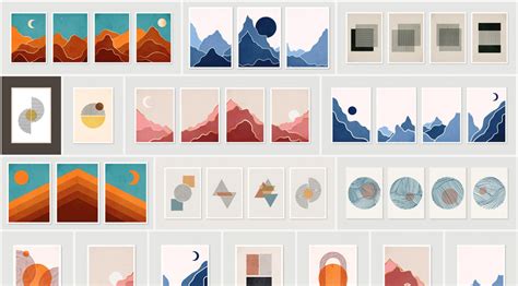 Download Vector Graphics of Minimalist Art Prints