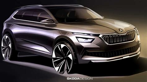 2019 Skoda Kamiq Design Sketches