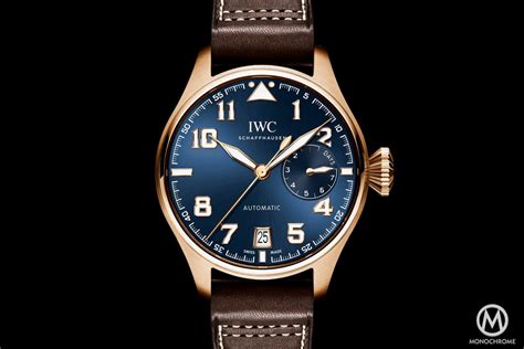 Introducing the IWC Big Pilot Le Petit Prince in Red Gold - Specs and Price - Monochrome Watches