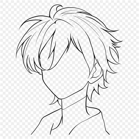 How To Draw Male Hair Anime