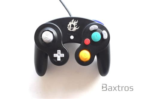 Nintendo GameCube Controller Super Smash Bros Edition Black - Baxtros